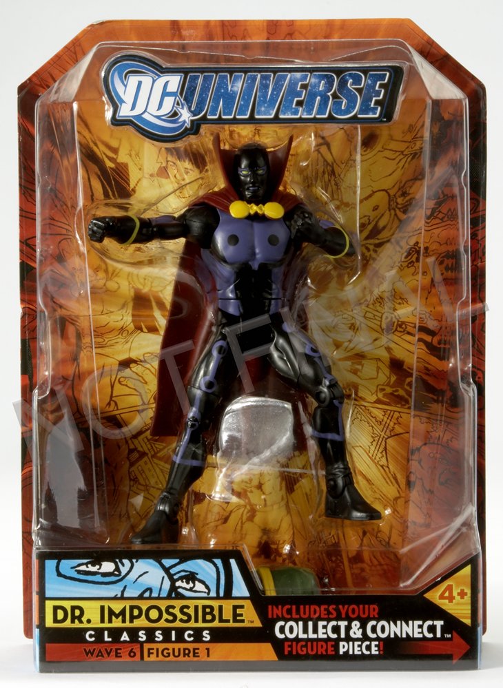 2008 DC Universe: Dr Mattel New Wave 6 Impossible Action Figure 